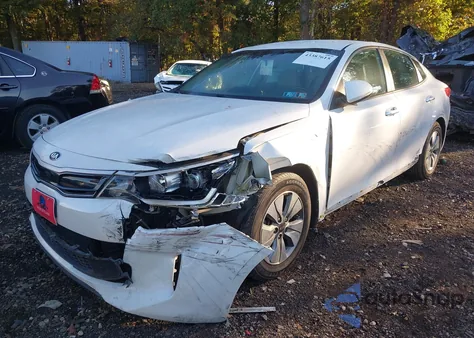 2017 Kia Optima Hybrid from USA, damaged, VIN KNAGT4LE2H5013235